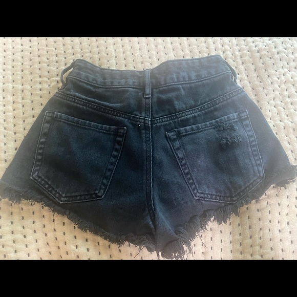 Pacsun Highrise Festival Denim shorts - Picture 2 of 3